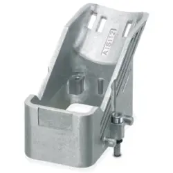 Mounting frame, size B10, die-cast aluminum, cross bow locking, 1404221