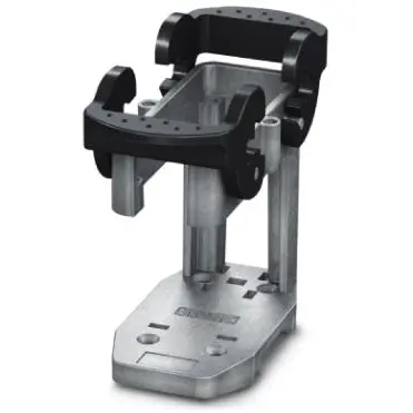 Mounting frame, size B16, die-cast aluminum, cross bow locking, 1404217 - 1