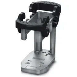 Mounting frame, size B16, die-cast aluminum, cross bow locking, 1404217