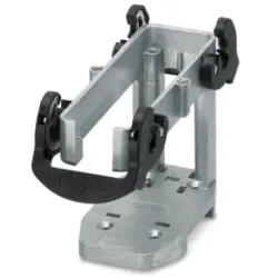 Mounting frame, size B24, die-cast aluminum, cross bow locking, 1404212