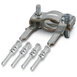 Shield connection clamp for cable, shielded, 1886144
