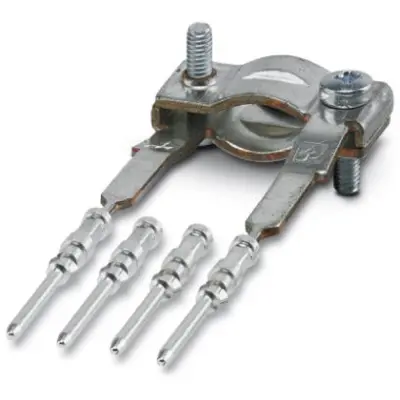 Shield connection clamp for cable, shielded, 1886144 - 1