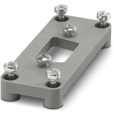 Adapter plate for D-Sub plug, 1661312 - 1