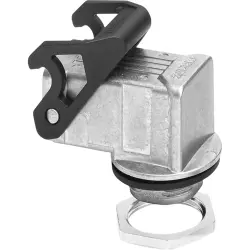 Surface mount housing, size D7, die-cast aluminum, 1 x M25, bar lock, IP66/IP67, 1672260