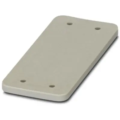 Cover plate for wall cutouts, 1660342 - 1