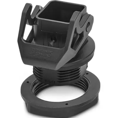 Surface mount housing, size D7, PA, 1 x M32, bar lock, IP66, 1672255 - 1