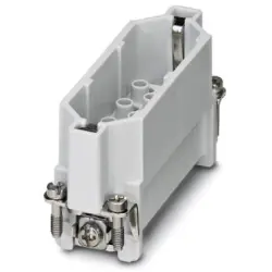 Pin contact insert, 25D, 25 pole, unequipped, crimp connection, with PE contact, 1584392
