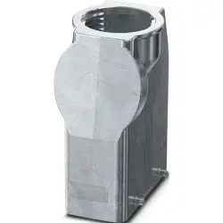 Grommet housing, size B16, die-cast aluminum, 1 x M50, straight, clip locking, IP66, 1082552