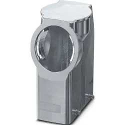 Grommet housing, size B16, die-cast aluminum, 1 x M50, angled, clip locking, IP66, 1082551