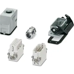 Connector kit, size D15, 10 pole + PE , IP66, 1424455