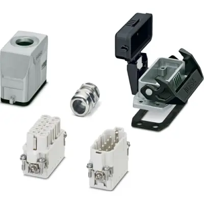 Connector kit, size D15, 10 pole + PE , IP66, 1424456 - 1