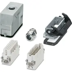 Connector kit, size D25, 16 pole + PE , IP66, 1424461
