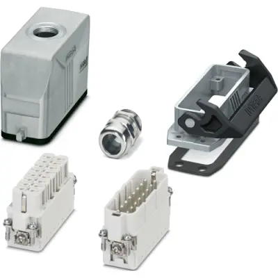 Connector kit, size D25, 16 pole + PE , IP66, 1424461 - 1