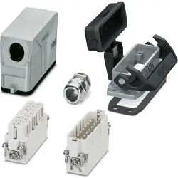 Connector kit, size D25, 16 pole + PE , IP66, 1424464