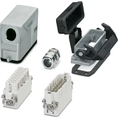 Connector kit, size D25, 16 pole + PE , IP66, 1424464 - 1