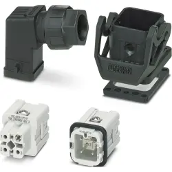 Connector kit, size D7, 3 pole + PE , IP66, 1424447