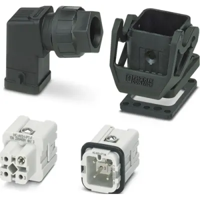 Connector kit, size D7, 3 pole + PE , IP66, 1424447 - 1
