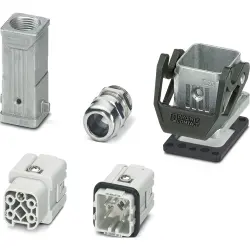 Connector kit, size D7, 4 pole + PE , IP66, 1424450