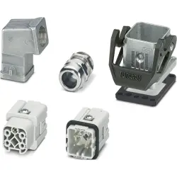 Connector kit, size D7, 4 pole + PE , IP66, 1424452