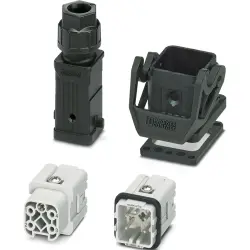 Connector kit, size D7, 4 pole + PE , IP66, 1424446