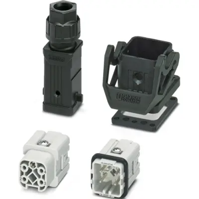 Connector kit, size D7, 4 pole + PE , IP66, 1424446 - 1