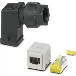 Connector kit, size D7, 8 pole, IP66, 1249557