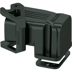 Surface mount housing, size COM, PA, longitudinal bow locking, IP66, 1012433