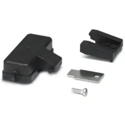 Cover cap, size D15, PA, longitudinal bow locking, IP66, 1414673