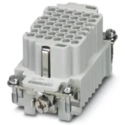 Socket contact insert, 10B, 42 pole, unequipped, crimp connection, with PE contact, 1584062