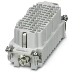 Socket contact insert, 16B, 72 pole, unequipped, crimp connection, with PE contact, 1584101