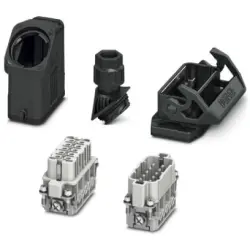 Connector kit, size D15, 10 pole + PE , IP66, 1411356