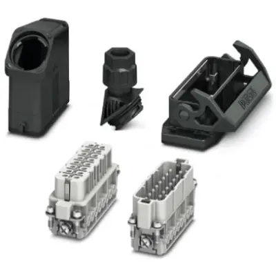 Connector kit, size D25, 16 pole + PE , IP66, 1411358 - 1