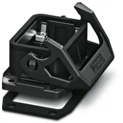 Surface mount housing, size B6, PA, PG16, straight, longitudinal bow locking, IP66, 1407621