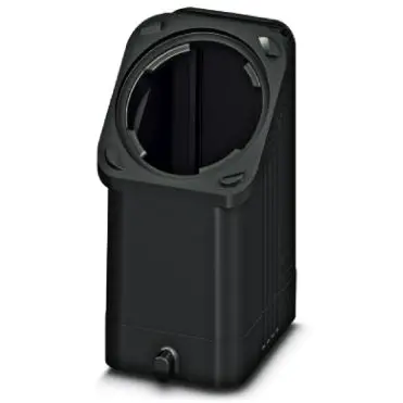 Grommet housing, size B6, PA, PG16, straight, longitudinal bow locking, IP66, 1407620 - 1
