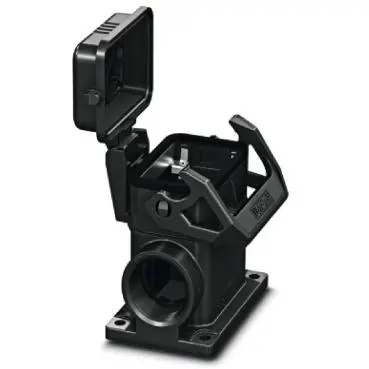 Surface mount housing, size B6, PA, 2 x M25, angled, longitudinal bow locking, IP66, 1421244 - 1