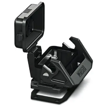 Surface mount housing, size B10, PA, PG16, straight, longitudinal bow locking, IP66, 1407633 - 1