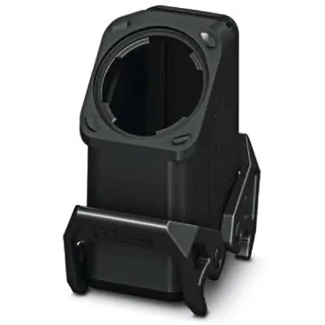 Grommet housing, size B10, PA, PG16, straight/angled, cross bow locking, IP66, 1407641 - 1