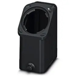 Grommet housing, size B10, PA, PG16, straight/angled, longitudinal bow locking, IP66, 1407627