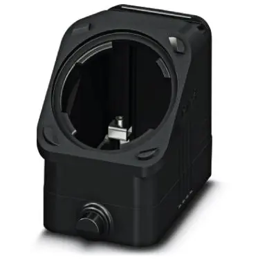 Grommet housing, size B10, PA, PG16, straight/angled, longitudinal bow locking, IP66, 1407626 - 1
