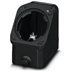 Grommet housing, size B10, PA, PG16, straight/angled, longitudinal bow locking, IP66, 1407626