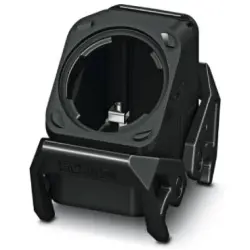 Grommet housing, size B10, PA, PG16, straight/angled, cross bow locking, IP66, 1407630