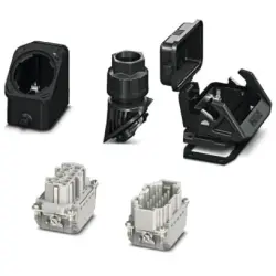 Connector kit, size B10, 10 pole + PE , IP66, 1408791