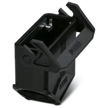 Grommet housing, size B16, PA, PG16, straight/angled, longitudinal bow locking, IP66, 1407654 - 1