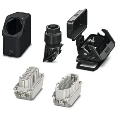 Connector kit, size B16, 16 pole + PE , IP66, 1408793 - 1