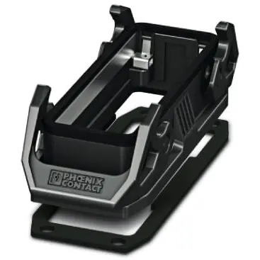 Surface mount housing, size B24, PA, PG16, straight, cross bow locking, IP66, 1407661 - 1