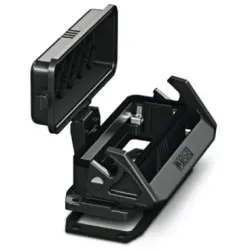 Surface mount housing, size B24, PA, PG16, straight, longitudinal bow locking, IP66, 1407660