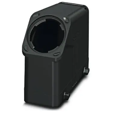 Grommet housing, size B24, PA, PG16, straight/angled, cross bow locking, IP66, 1407657 - 1