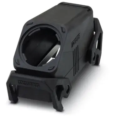 Grommet housing, size B24, PA, cross bow locking, IP66, 1420936 - 1