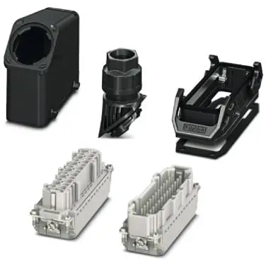 Connector kit, size B24, 24 pole + PE , IP66, 1407713 - 1