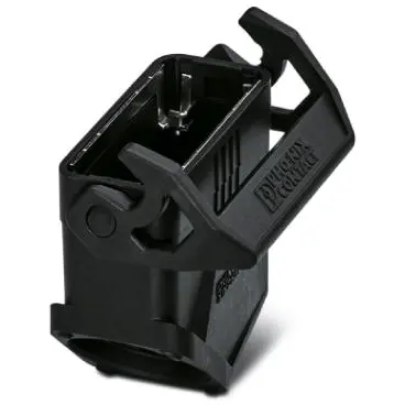 Grommet housing, size D15, PA, PG16, straight/angled, longitudinal bow locking, IP66, 1411338 - 1